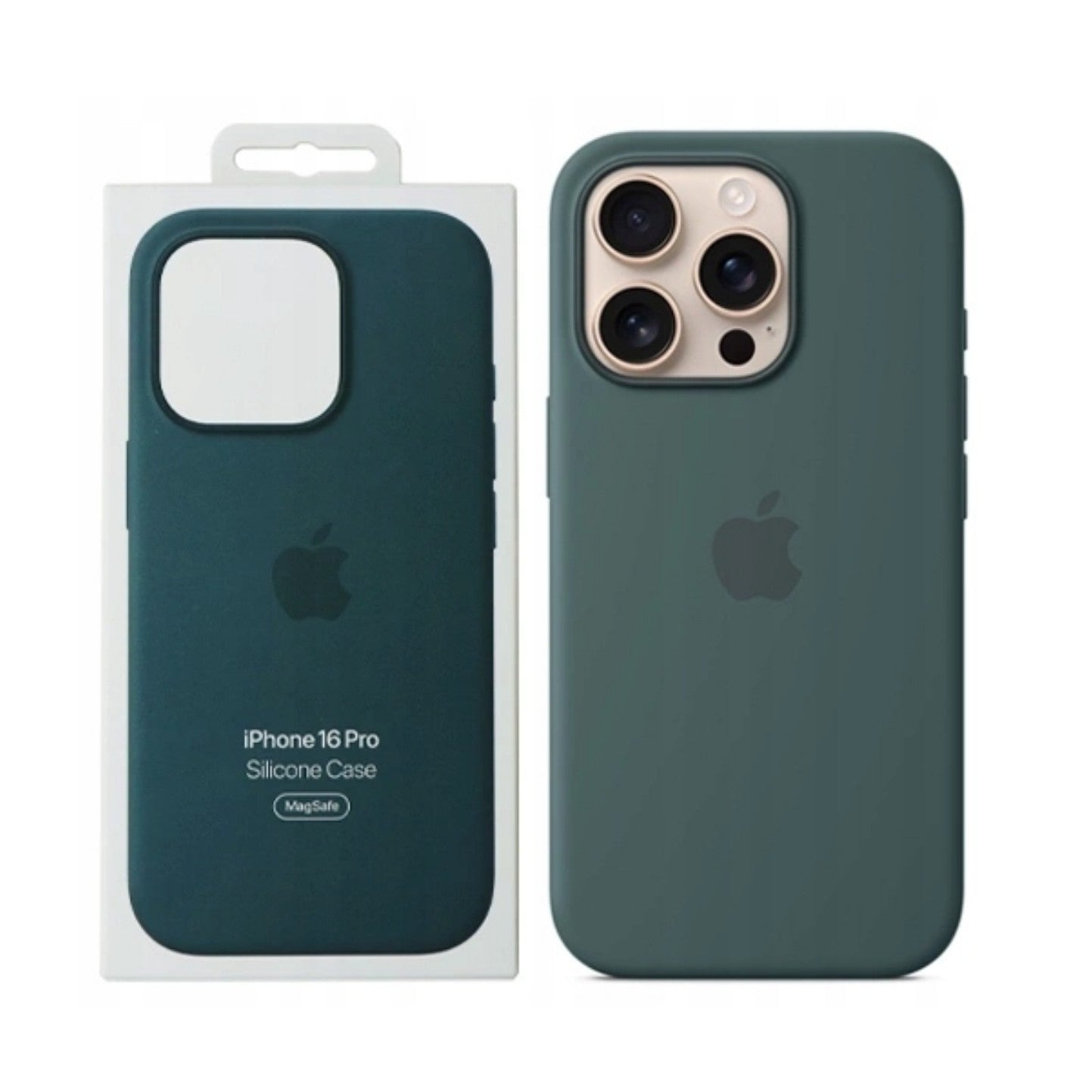 Apple MYYK3ZM/A Silicone Backcover MagSafe for iPhone 16 Pro - Lake Green