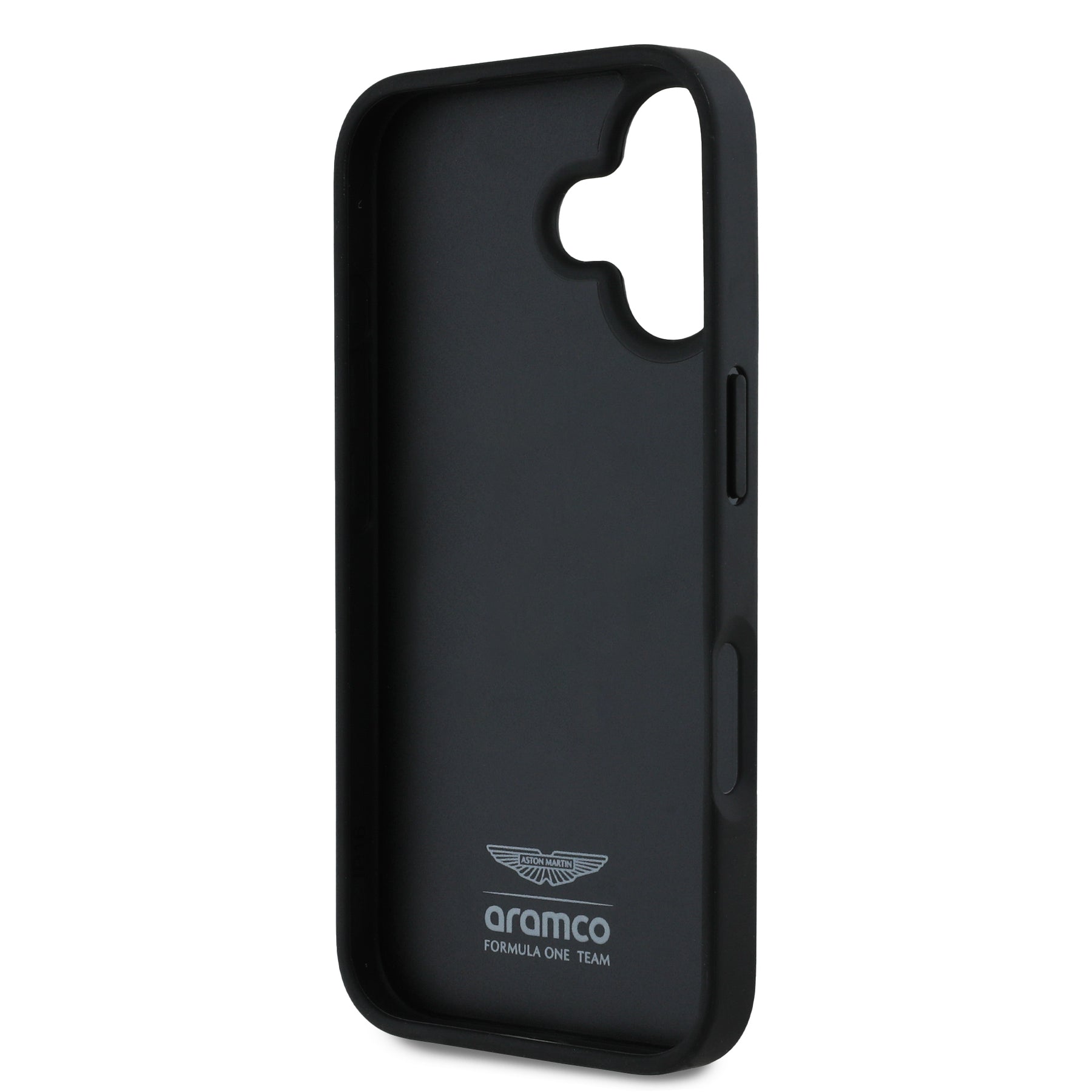 Aston Martin Alonso Hardcase Carbon Fiber Stripe for iPhone 16