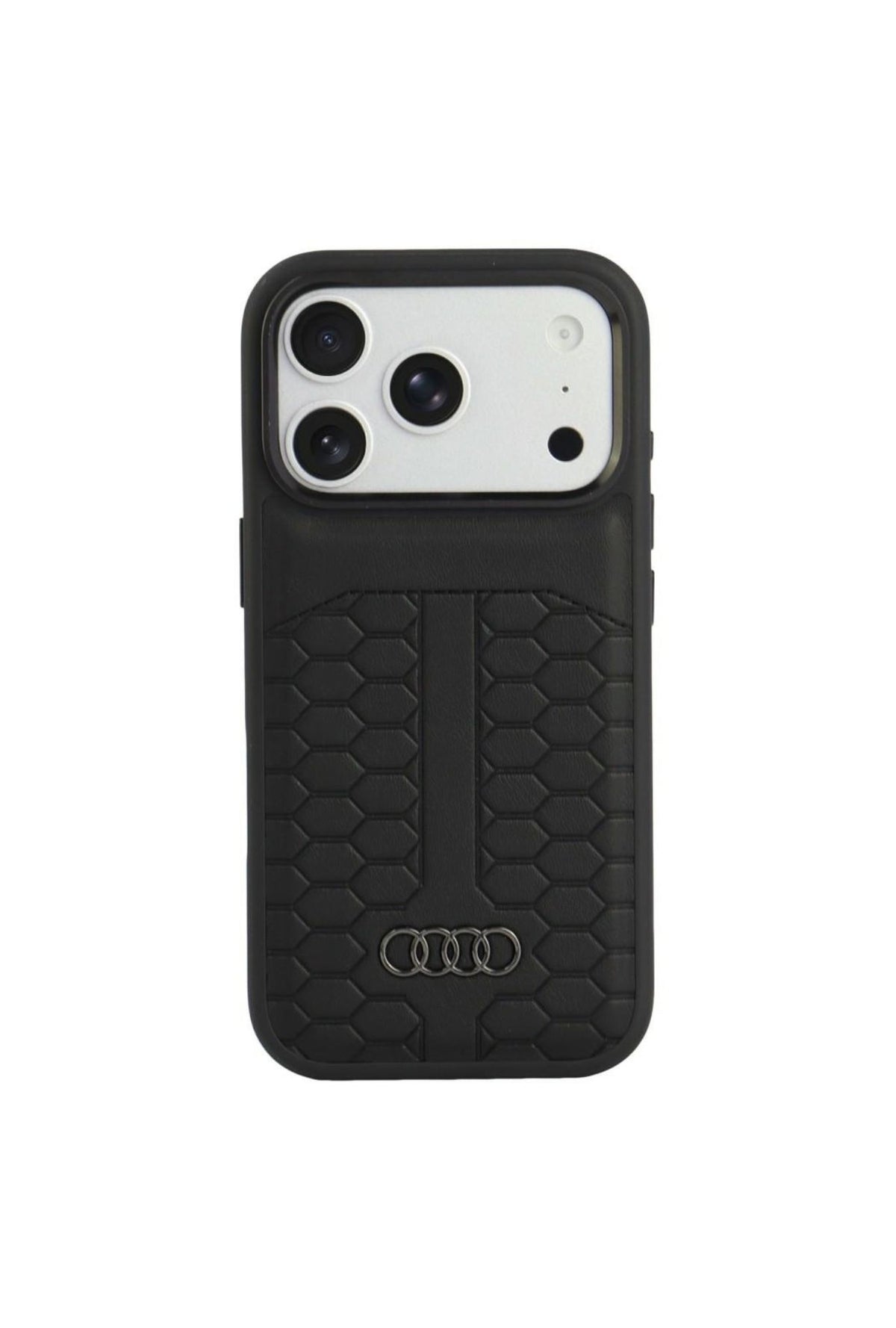 Audi Leather Case MagSafe for iPhone 18 Pro / 17 Pro black