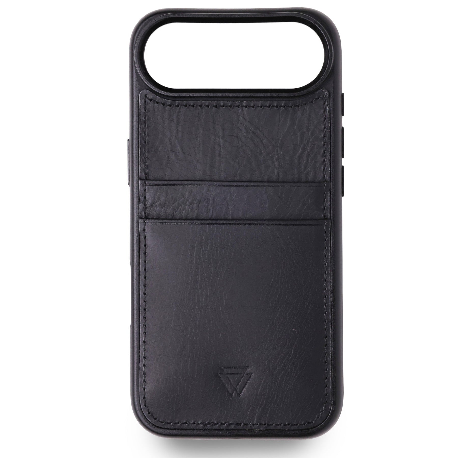 Wachikopa Leather Back Cover C.C. Case for iPhone 17 Air Black