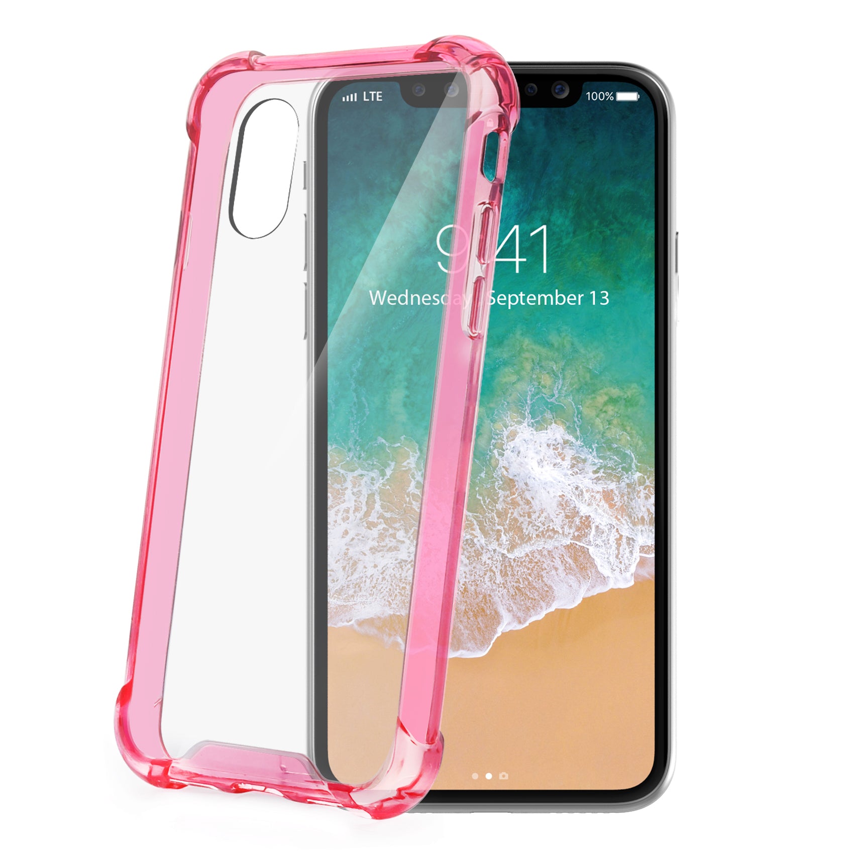 Celly ARMOR COVER IPHONE X/XS PINK