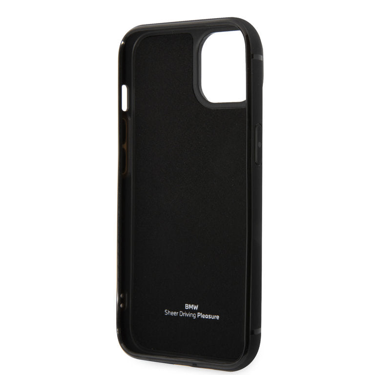 BMW BMHCP14M22RSEPK iPhone 14 Plus Hardcase Backcover - Card holder - Black