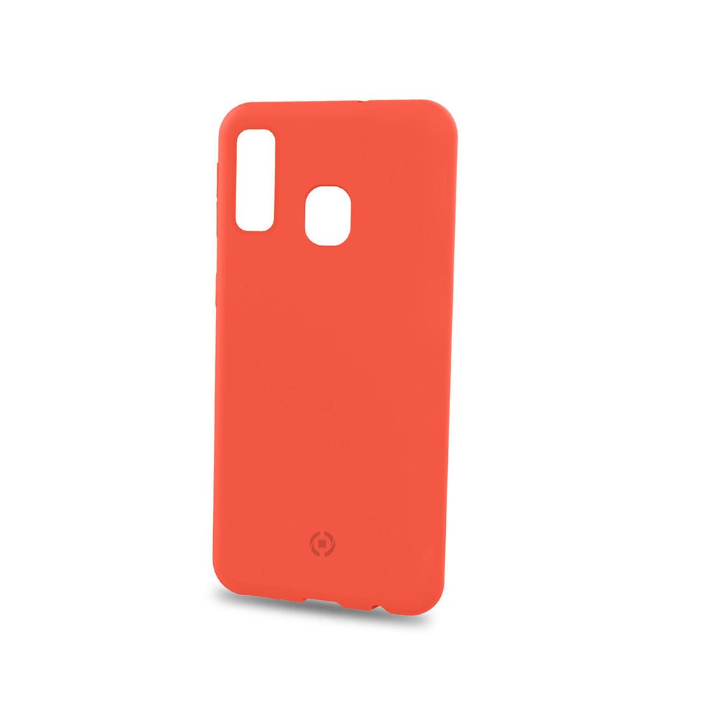 Celly Shock Back case Cover Galaxy A40 Orange