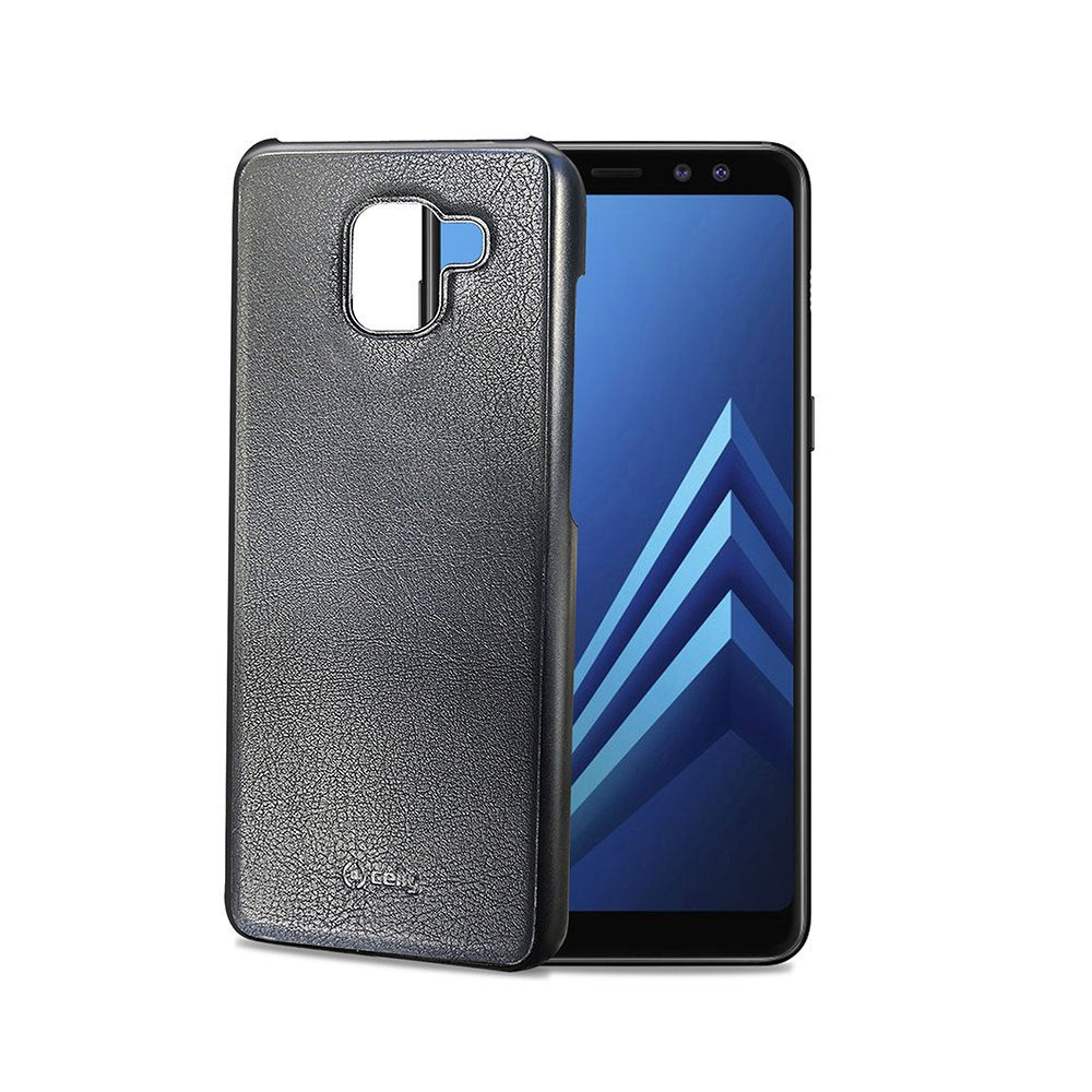 Celly GHOST Cover Galaxy A8(2018) Black