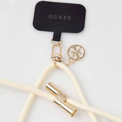 Guess GUUCNMG4EE Universal CBDY Cord beige Nylon 4G Metal Charm