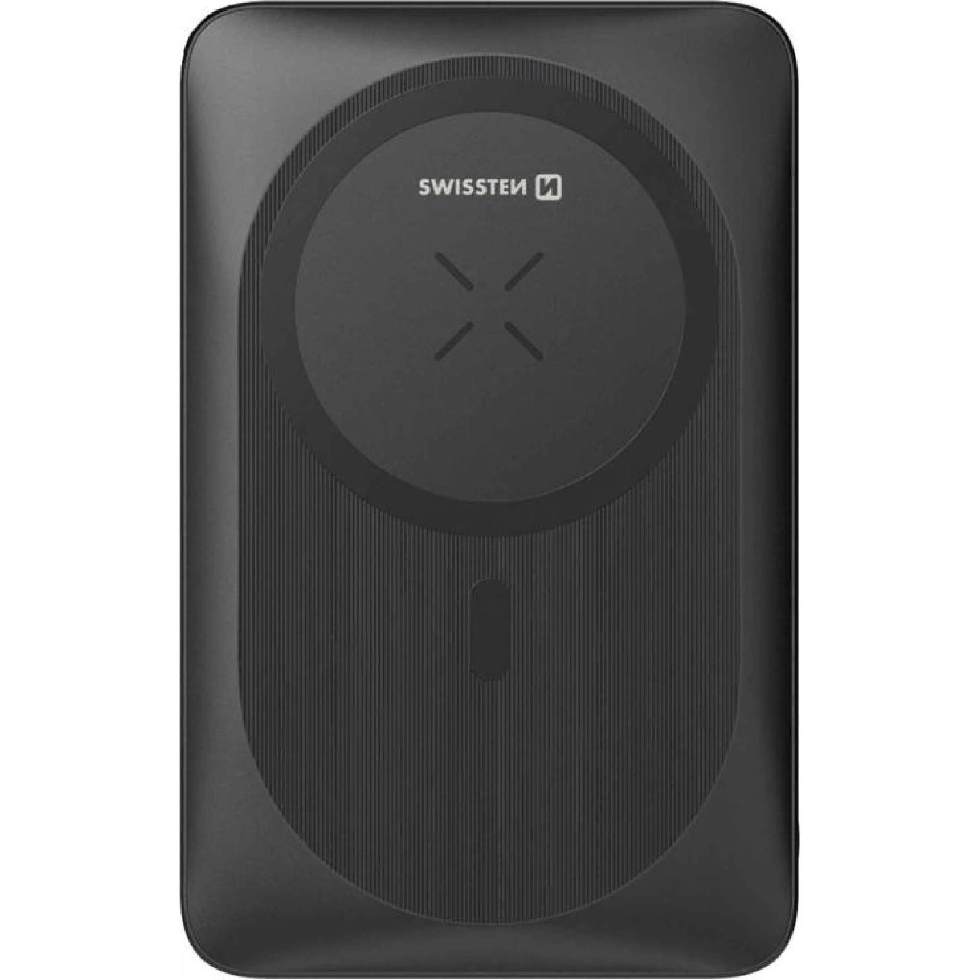 Swissten Magsafe Powerbank (15W) 10.000 mAh Black