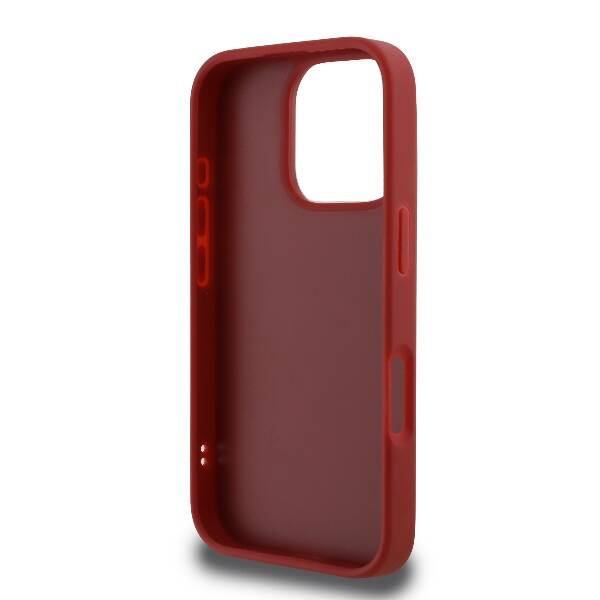 Karl Hardcase PU Quilted Signature
 Red iPhone 16 Pro Max