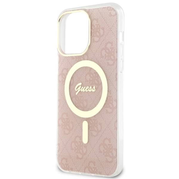 GUESS HC MagSafe IML 4G PINK iPhone 13 / 14 / 15