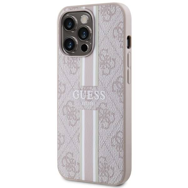 GUESS HC MagSafe 4G PRINTED STRIPES PINK iPhone 13 Pro Max