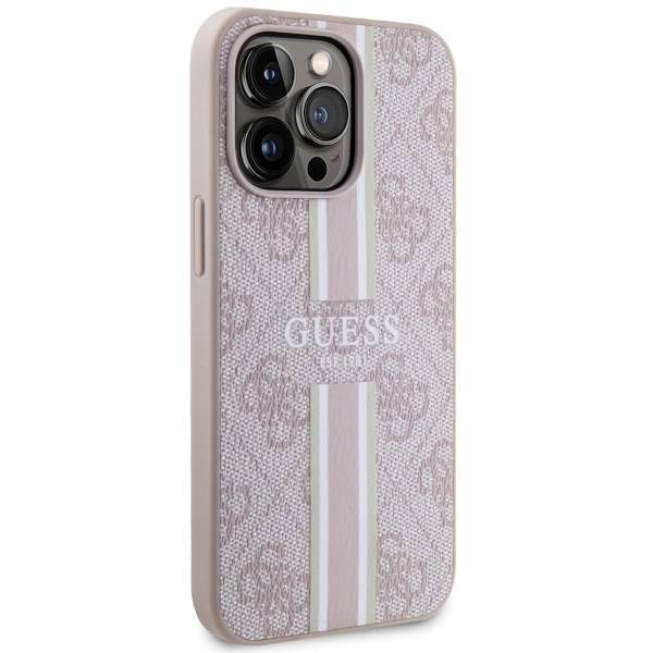 GUESS HC MagSafe 4G PRINTED STRIPES PINK iPhone 13 Pro Max