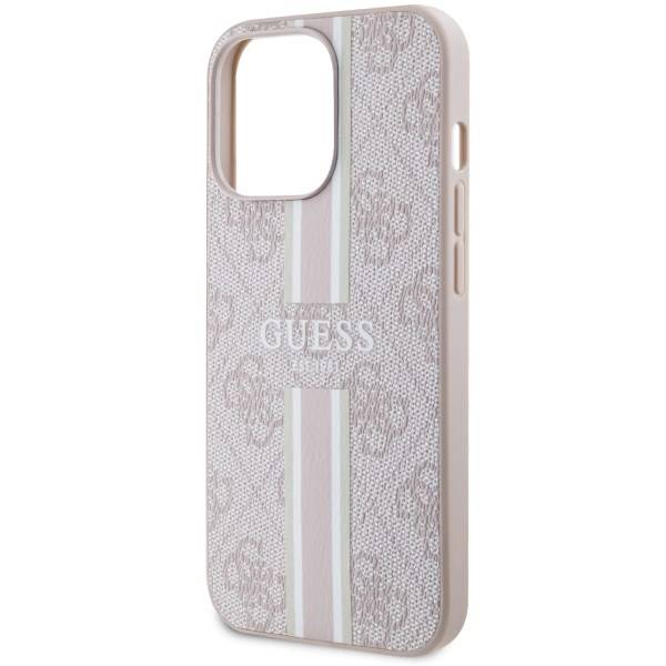 GUESS HC MagSafe 4G PRINTED STRIPES PINK iPhone 13 Pro Max