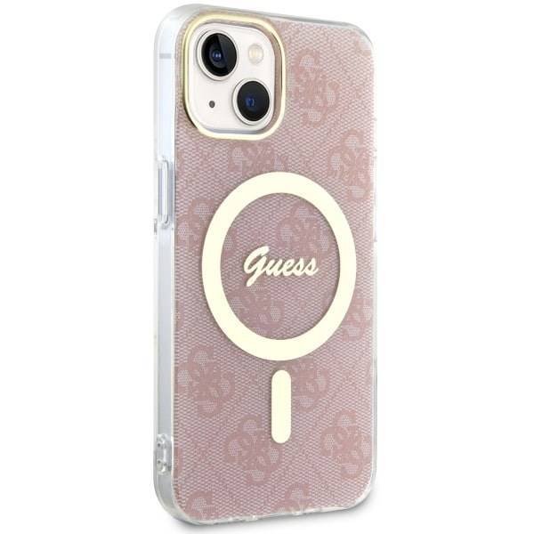 GUESS HC MagSafe IML 4G PINK iPhone 14 / 15 / 13