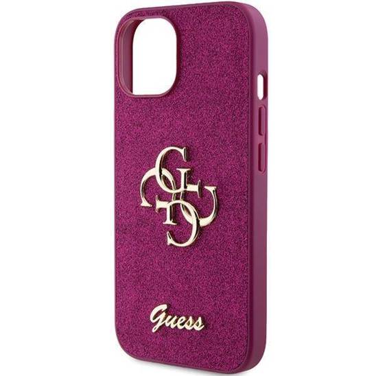 GUESS HC FIXED GLITTER BIG 4G PURPLE iPhone 15 / 14 / 13