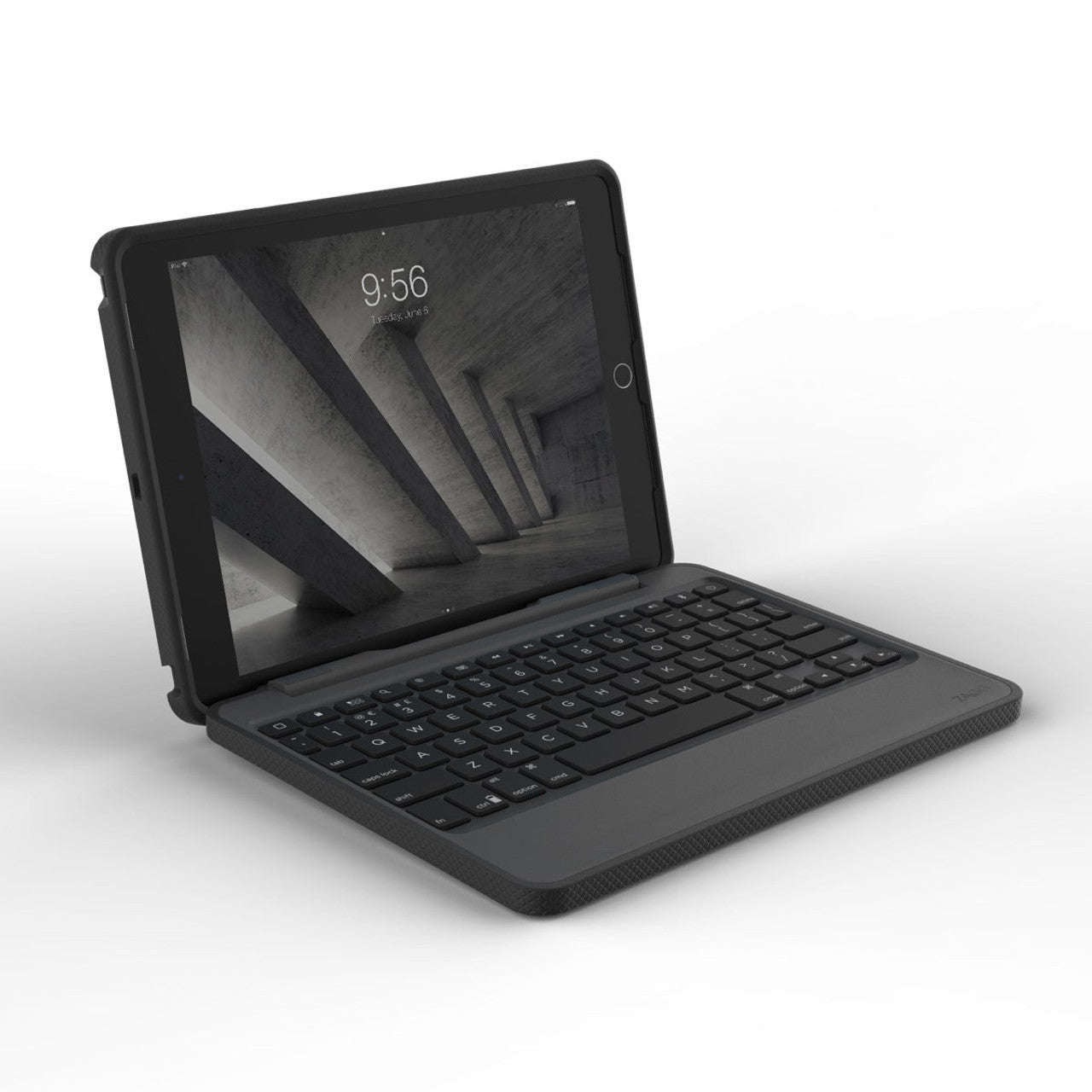 ZAGG Rugged Book for iPad mini 1 - 2 -3 - 4 Wireless Keyboard & Durable Detachable Case