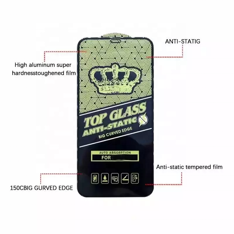 Top Full Glass  For Samsung Galaxy S25 Edge Pack of 10 Pieces