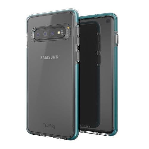 Gear4 Teal Piccadilly hardcase for Galaxy S10+ Green / transparant