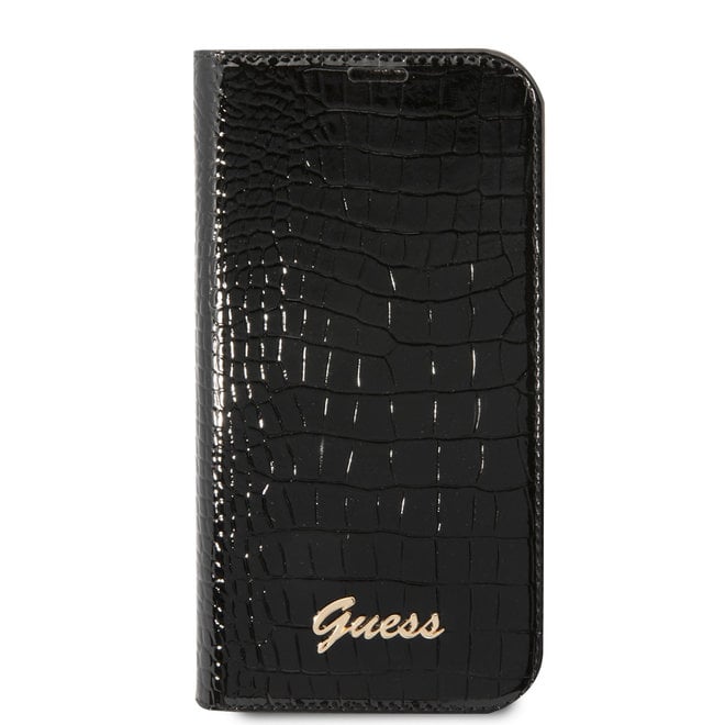 GUESS Apple iPhone 14 Pro BookCase Black Croco