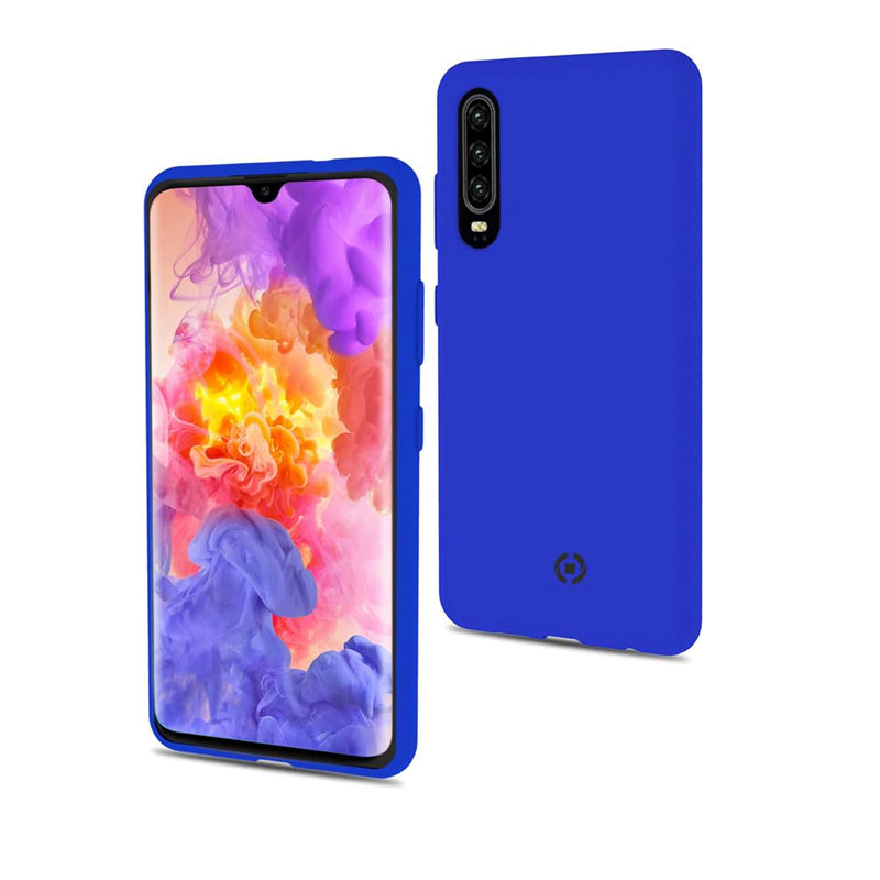 Celly SHOCK843OR Shock Back case Cover Huawei P30 Blue