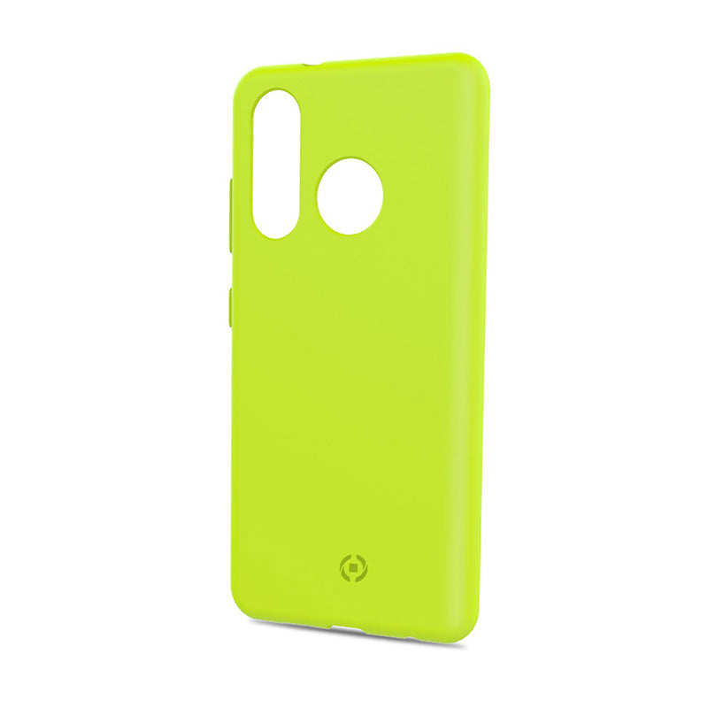 Celly Shock Back case Cover Huawei P30 Lite Yellow