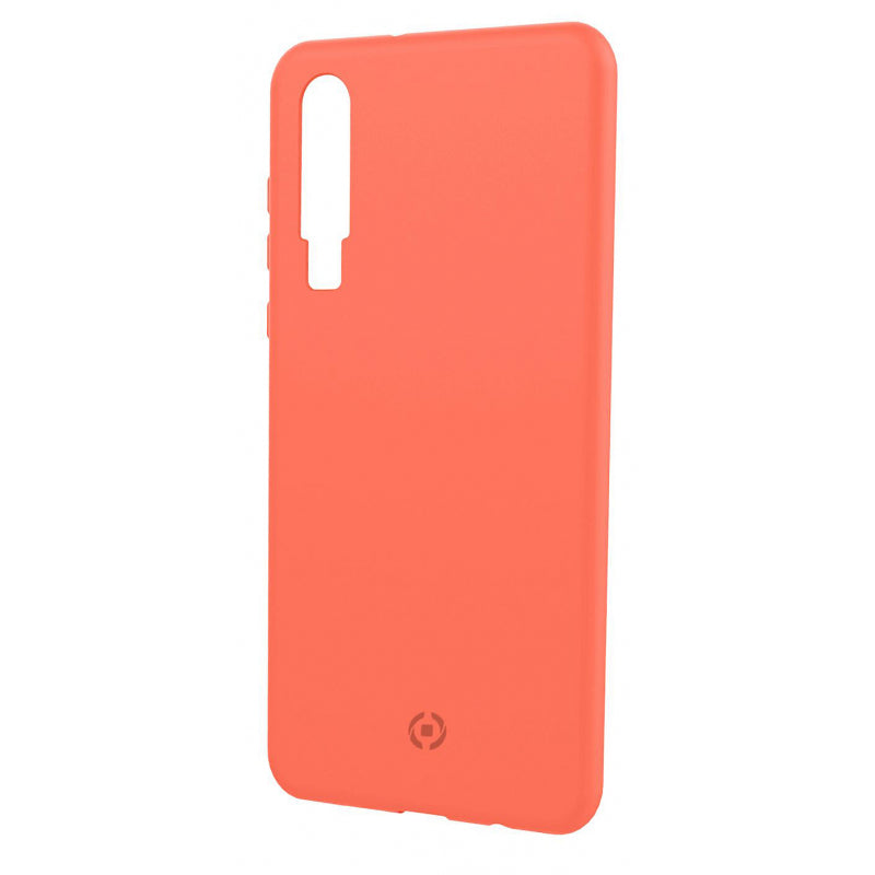 Celly Shock Back case Cover Huawei P30 Orange