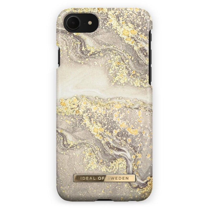 IDEAL OF SWEDEN Fashion Case iPhone 8/7/6/6S/SE Sparkle Greige Marble