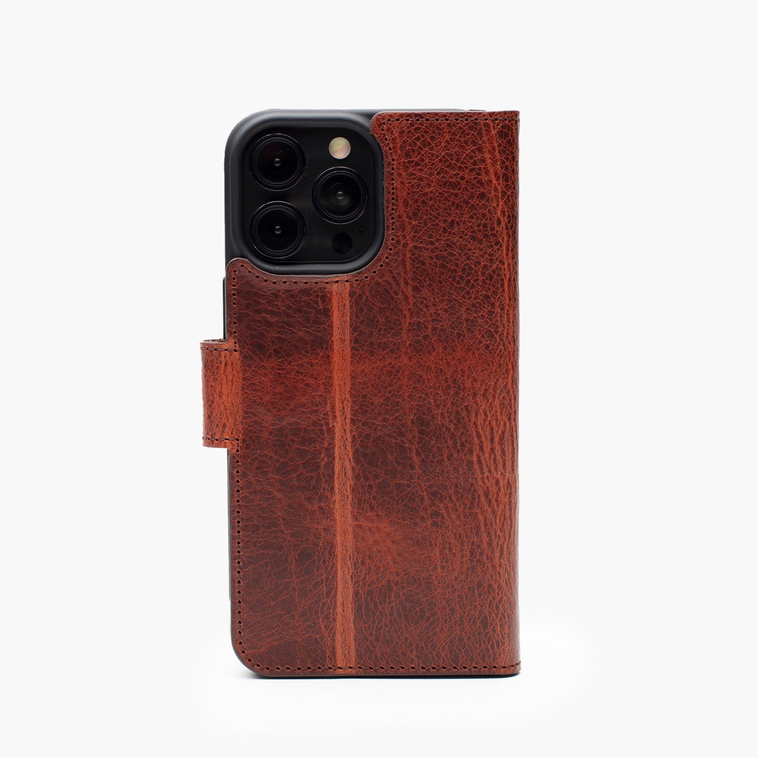 Wachikopa leather Classic iPhone Case for iPhone 13 / 14 / 15 Dark Brown