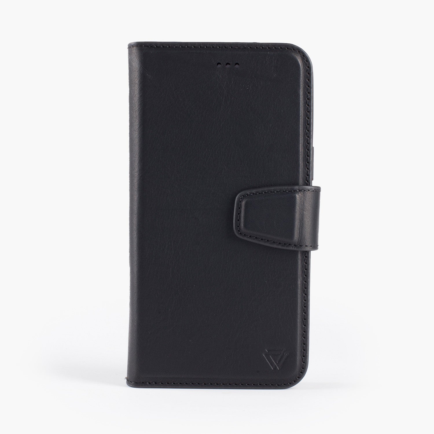 Wachikopa leather Magic Book Case 2 in 1 for iPhone 15 / 14 / 13 Black