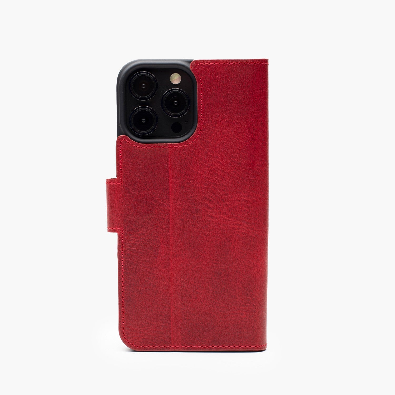 Wachikopa leather Classic iPhone Case for iPhone 14 Pro Max Red