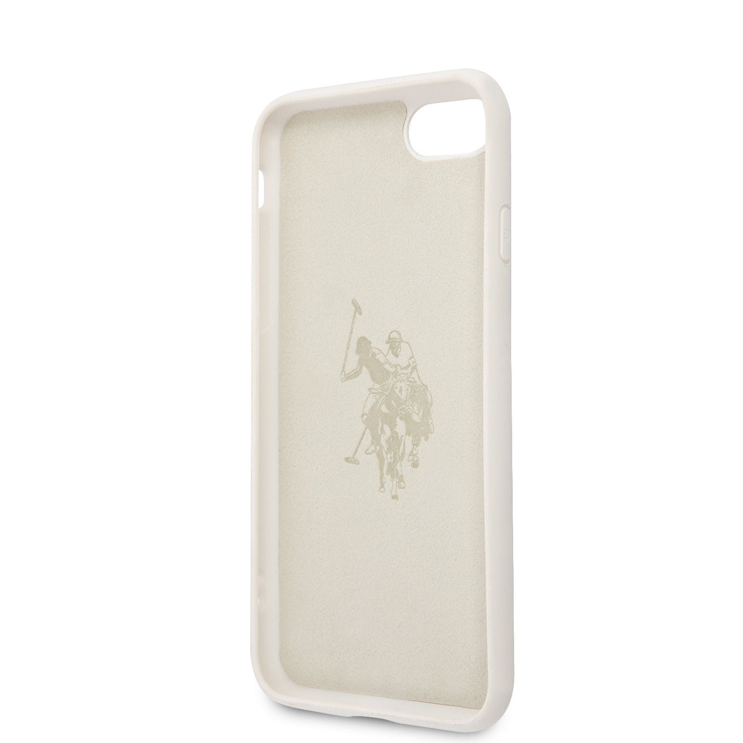 US Polo Assn USHCI8SLHRWH White cover case for iPhone SE/ 8 / 7