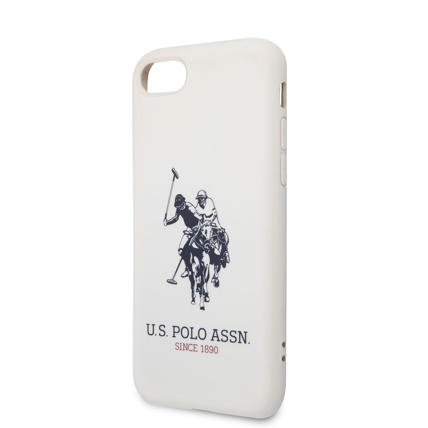 US Polo Assn USHCI8SLHRWH White cover case for iPhone SE/ 8 / 7