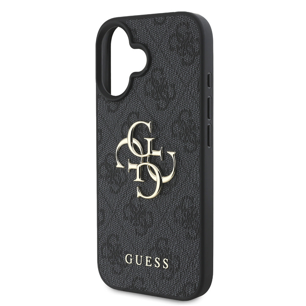 Guess Hardcase 4G PU Big Logo Black
 iPhone 16 Plus