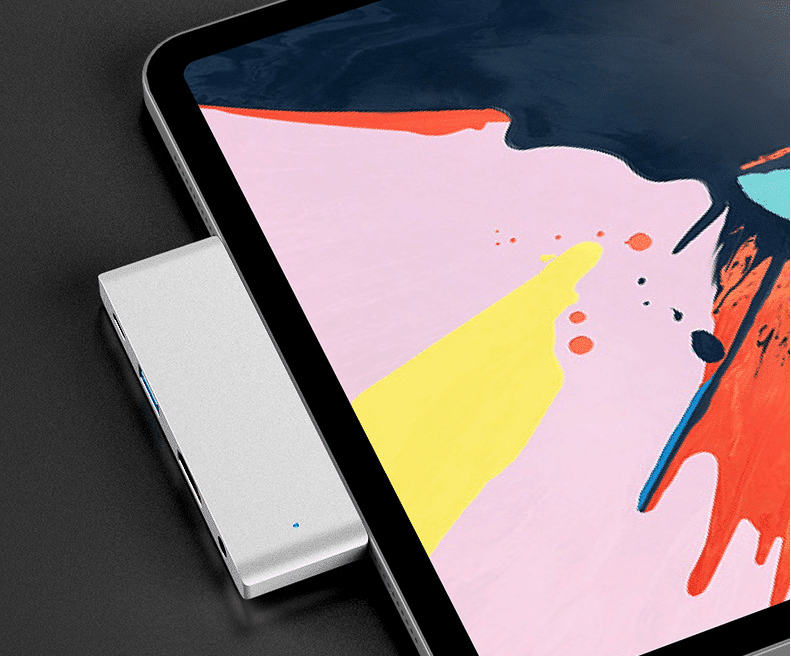 Hyper HyperDrive 6-in-1 USB-C Hub for iPad Pro/Air (HD319B) Zilver