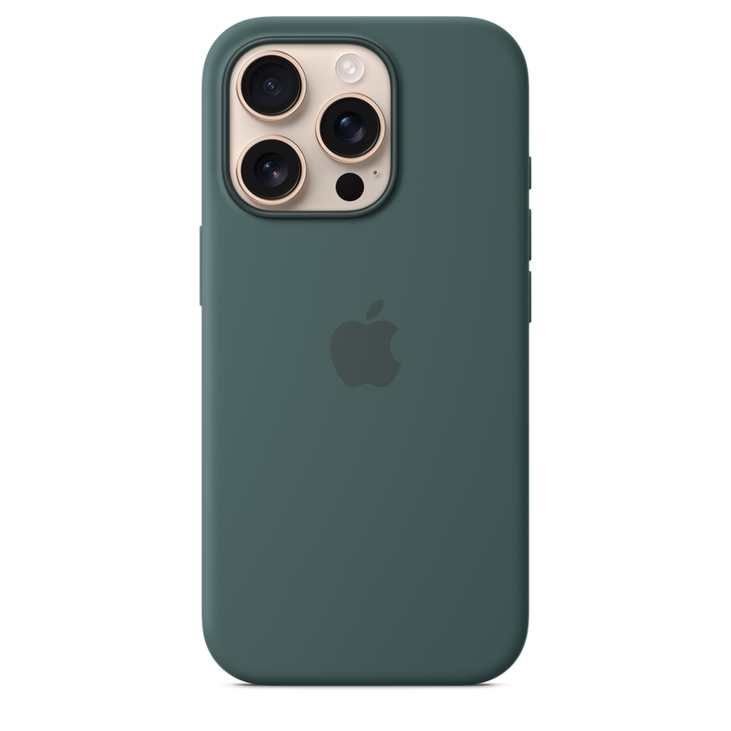 Apple MYYK3ZM/A Silicone Backcover MagSafe for iPhone 16 Pro - Lake Green