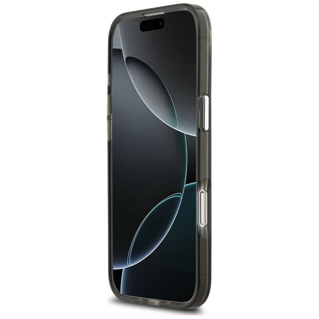 GUESS GUHMP17MHGTMLCGK Hardcase MagSafe Black IML Gradient Triangle Logo MagSafe for iPhone 17 Air