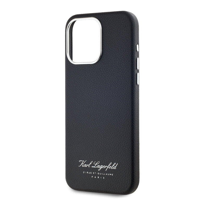 KARL Hardcase FW PU HOTEL RSG Black iPhone 15 Pro Max