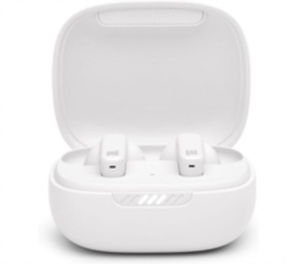 JBL Live Pro+ TWS Wireless Bluetooth Noise-Cancelling Earbuds - White