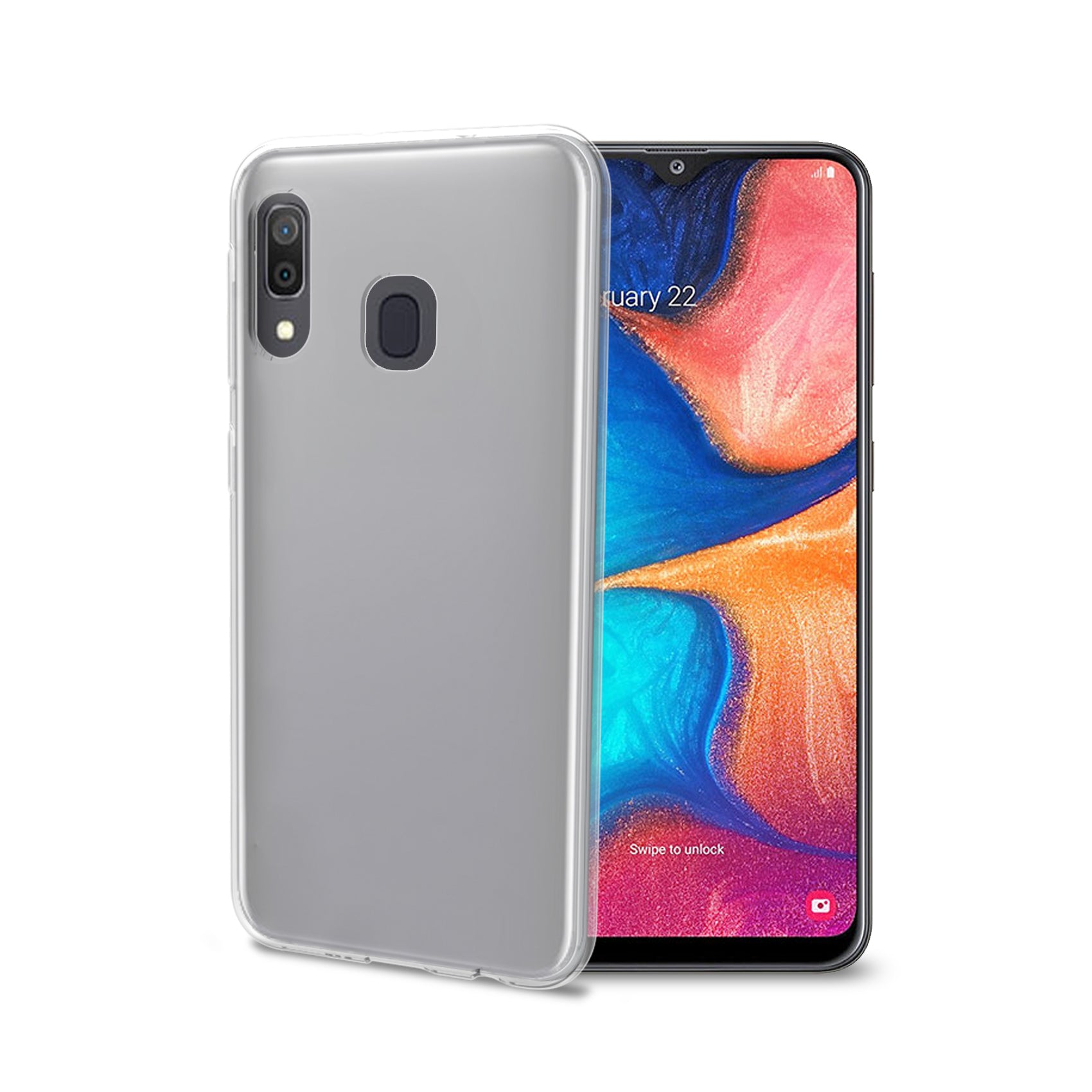 Celly GELSKIN868 TPU cover Galaxy A20