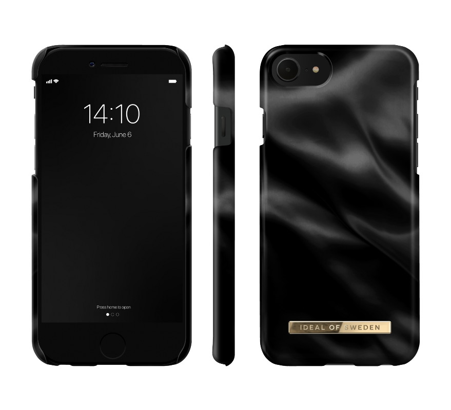 iDeal of Sweden Fashion Case iPhone 8/7/6/6S/SE Black Satin