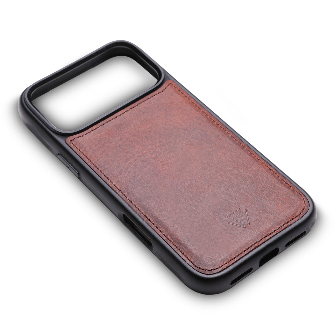 Wachikopa Leather Magic Book Case 2 in 1 for iPhone 17 Pro Brick