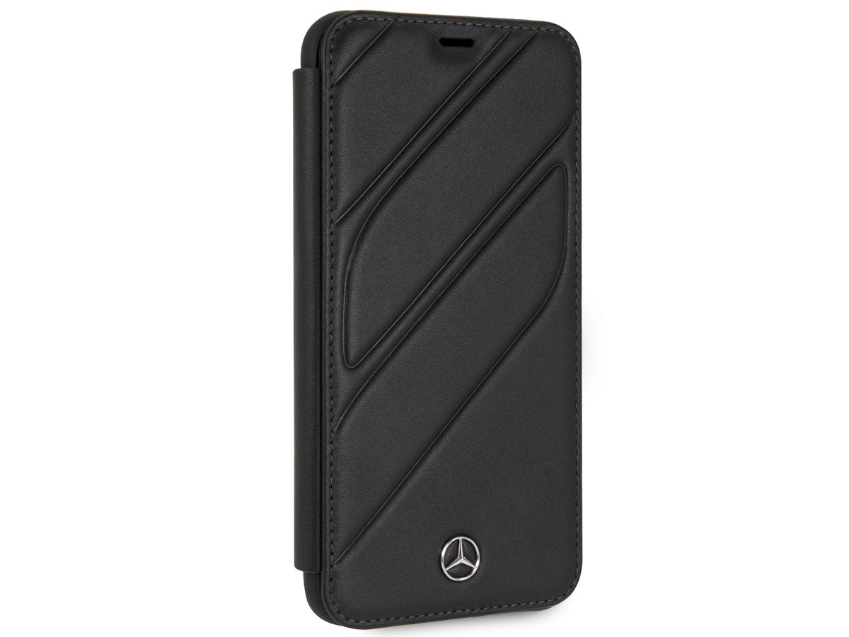 Mercedes MEFLBKI65THLBK iPhone Xs Max Black Bookcase Organic