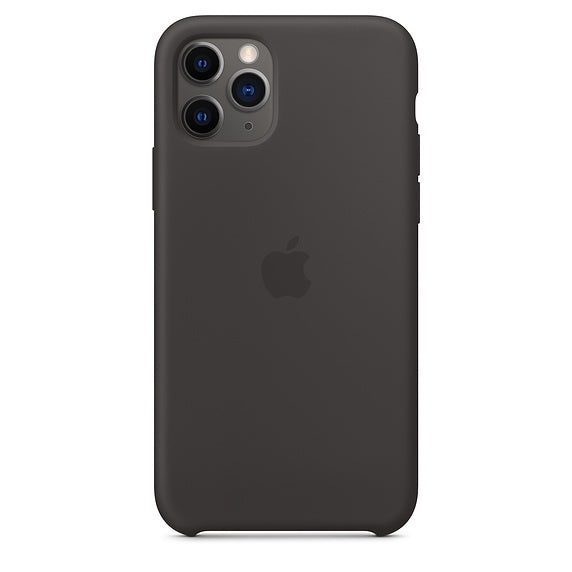 Apple Silicone Backcover for iPhone 11 Pro - Black