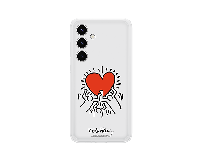 Origineel Samsung Galaxy S24+ FlipSuit Case Keith Haring Kaart