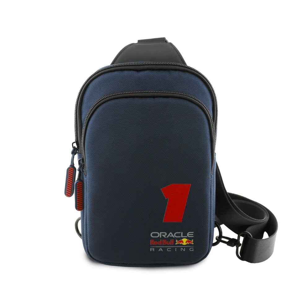 Red Bull Racing Nylon Crossbody Bag - Number 1 - Navy