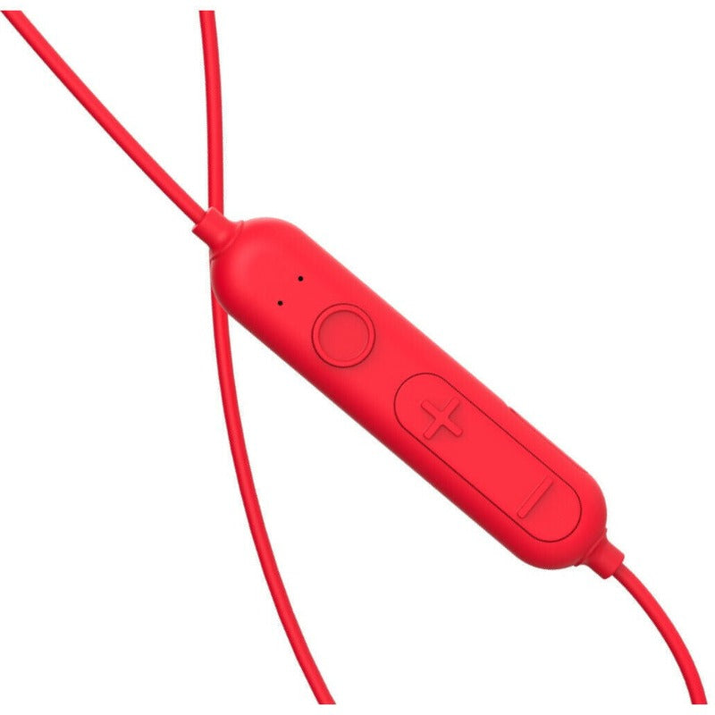 iFrogz Free Rein 2 Bluetooth Wireless Headphones Red Sweat Resistant