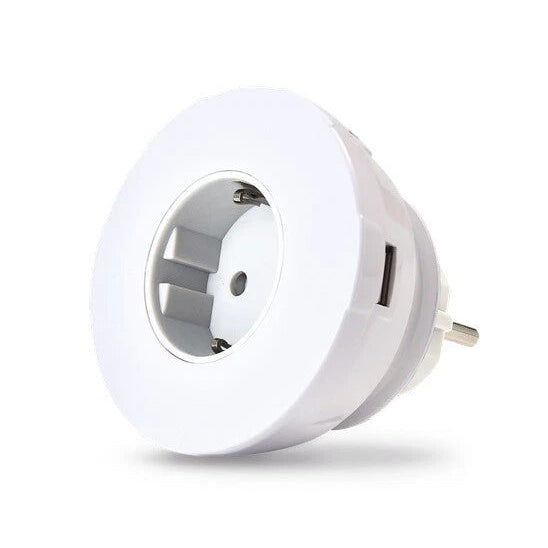 freenet USB socket multiple socket 5 in 1 adapter usb-c usb-a white