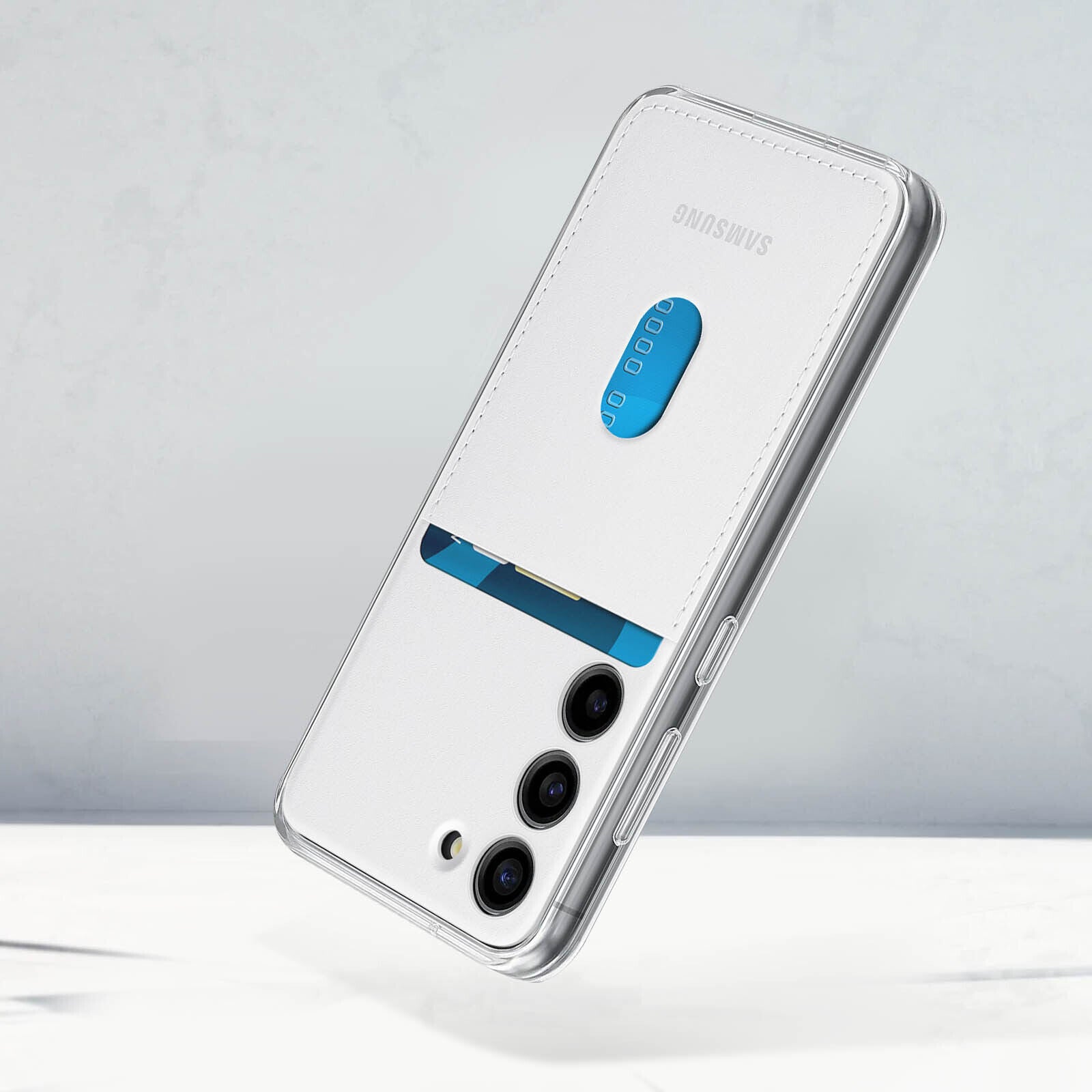 Samsung Frame Cover for Samsung Galaxy S23 Case with interchangeable backs white