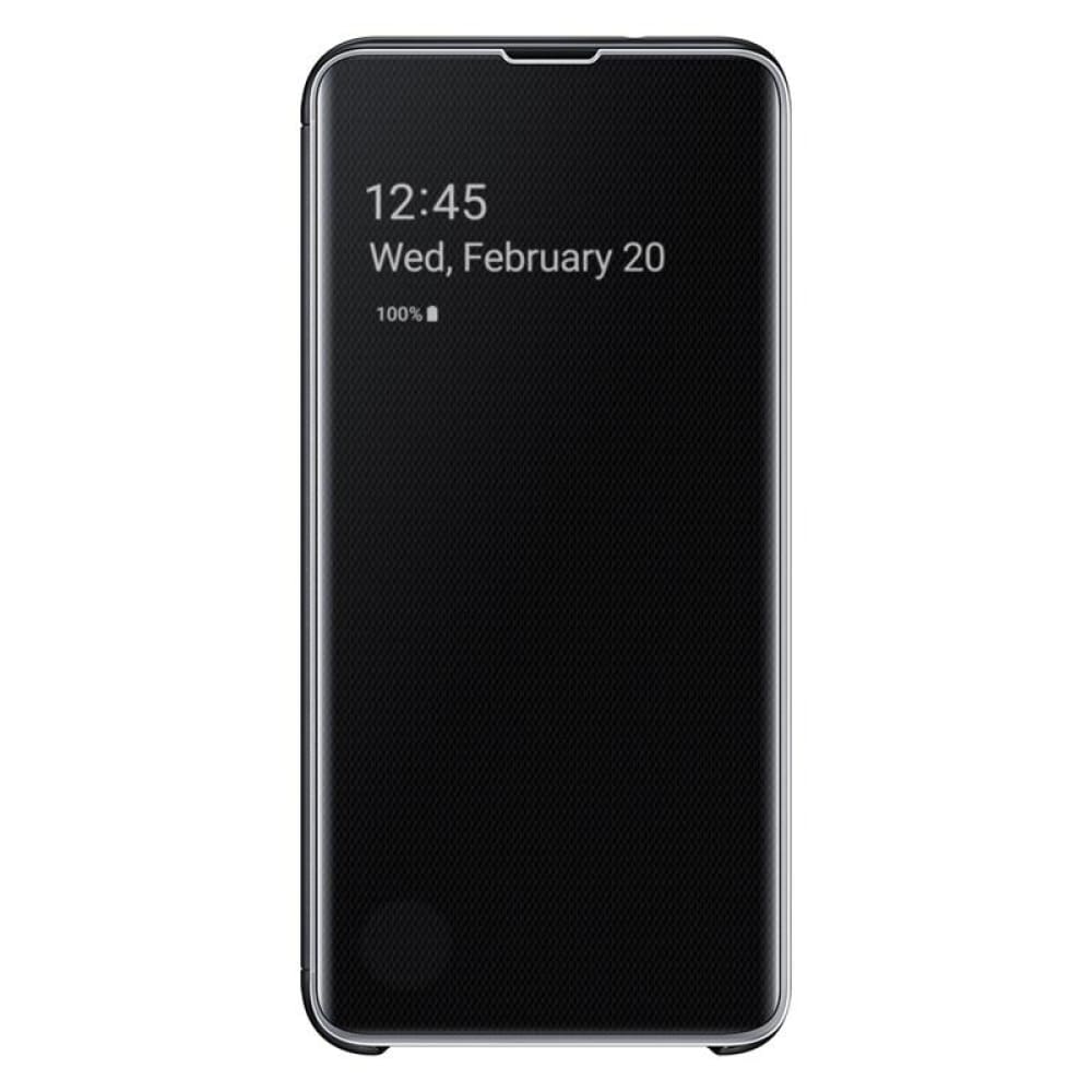 Samsung Galaxy S10e Clear View Cover - black