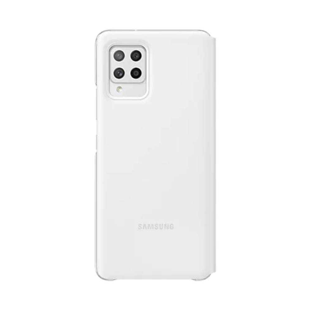 Samsung S View Wallet Cover Case for Galaxy A42 5G - White