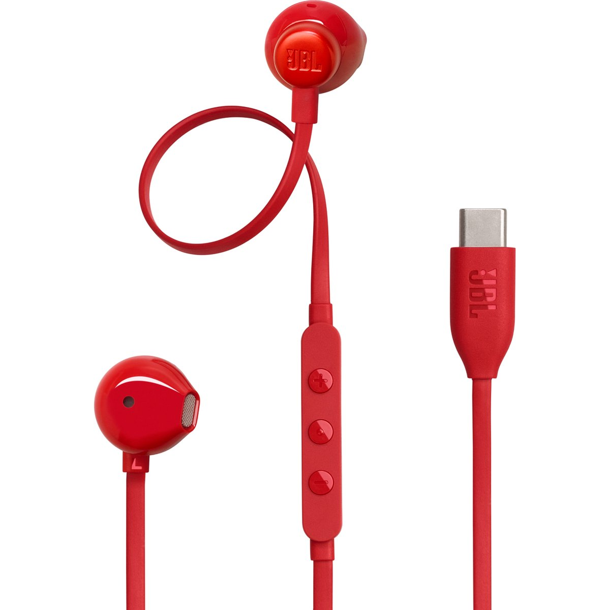 JBL TUNE 305C USB-C in-ear Earphones Red