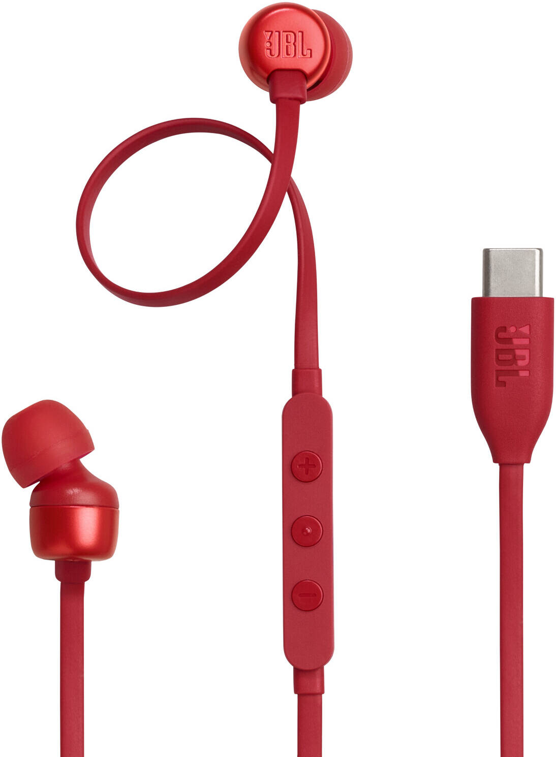 JBL Tune 310C USB-C in-ear headphones Red